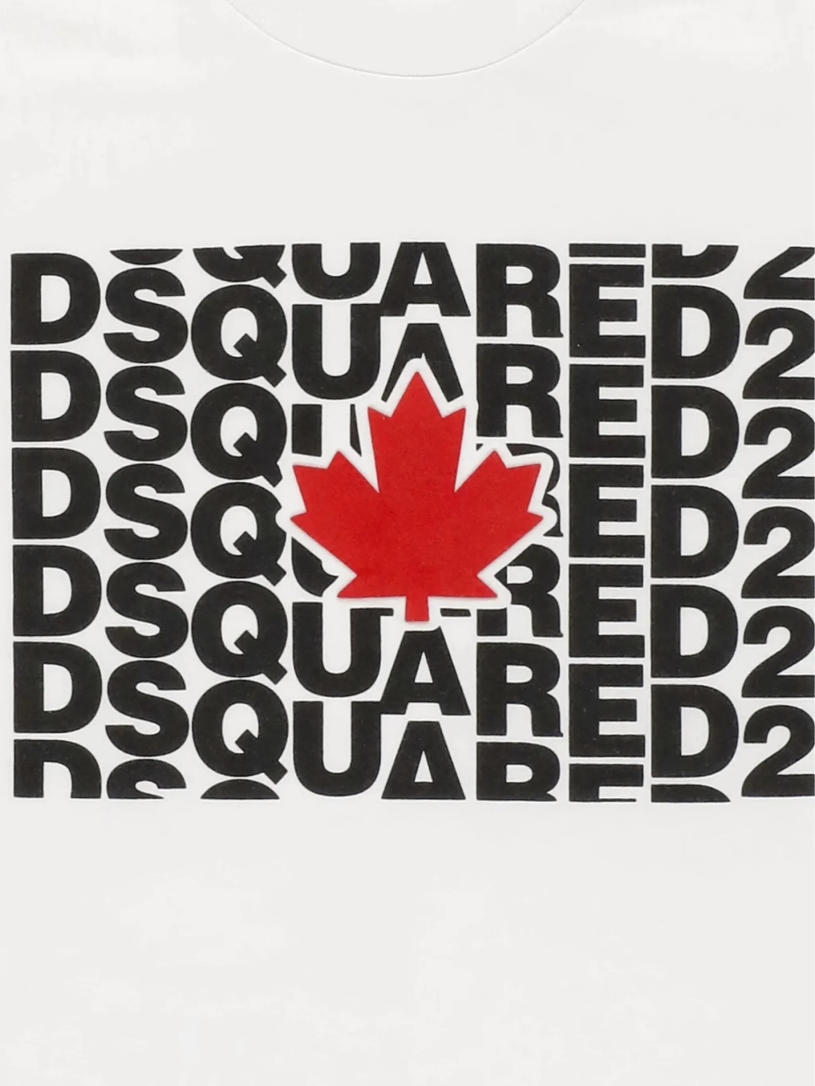 Tricou DSQUARED2 alb - Img 3