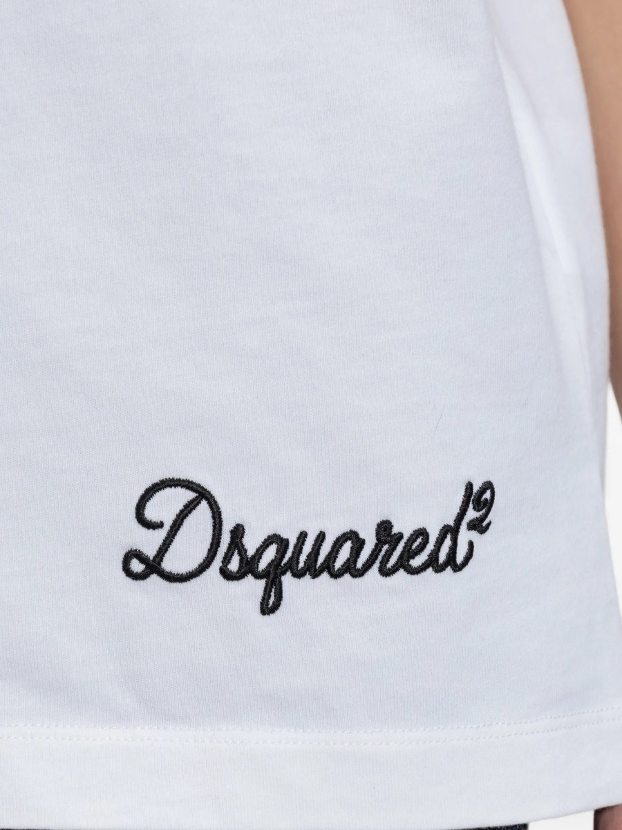 Tricou DSQUARED2 alb - Img 5