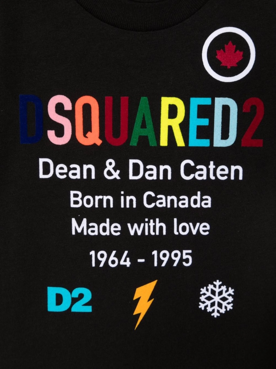 Tricou DSQUARED2 negru - Img 3