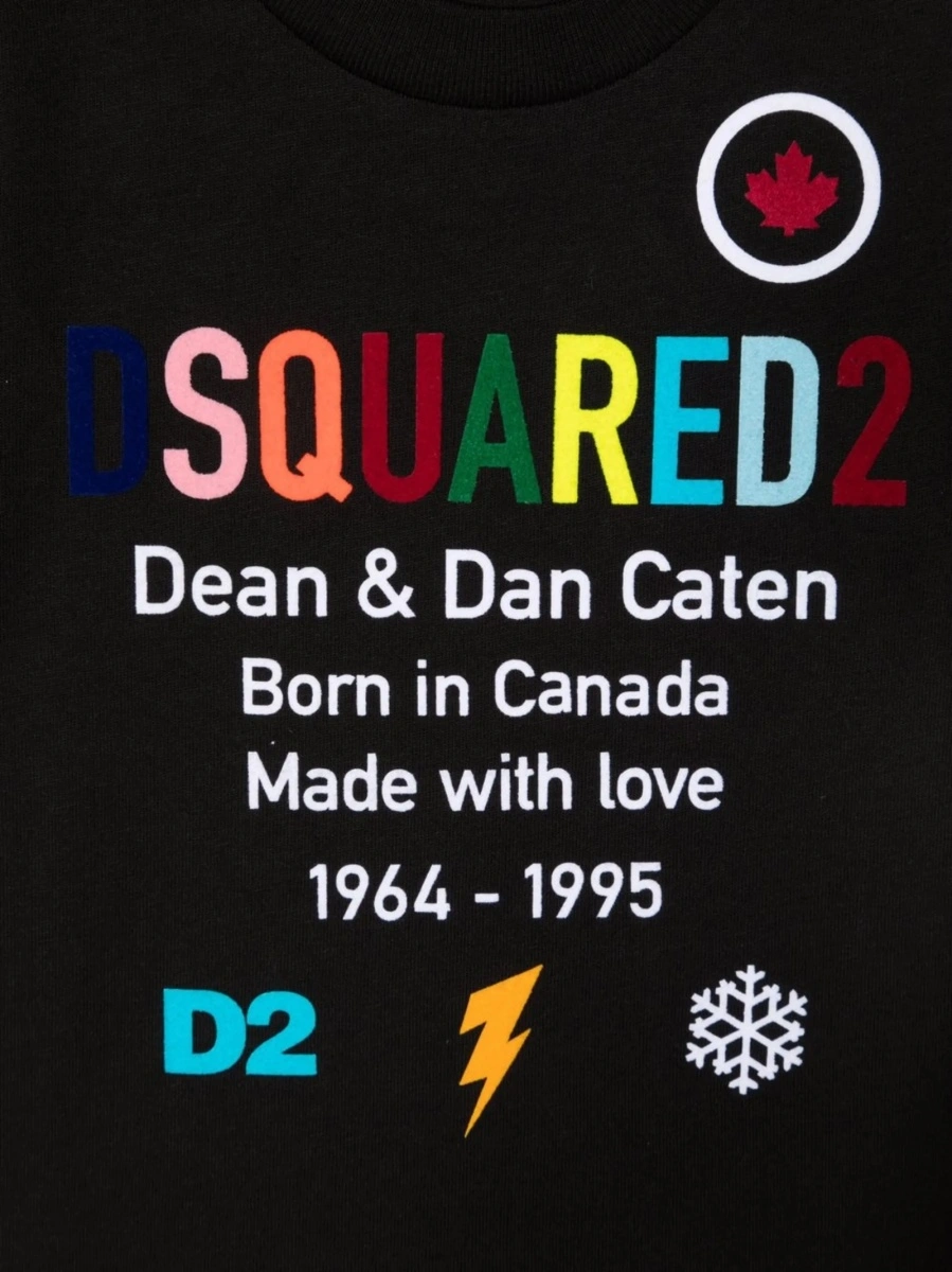 Tricou DSQUARED2 negru - Img 3
