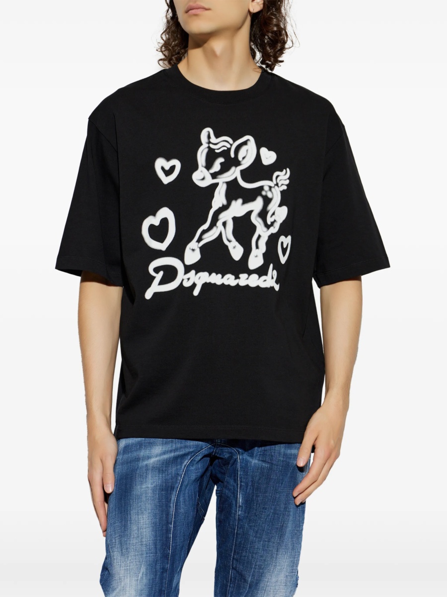 Tricou DSQUARED2 negru - Img 3
