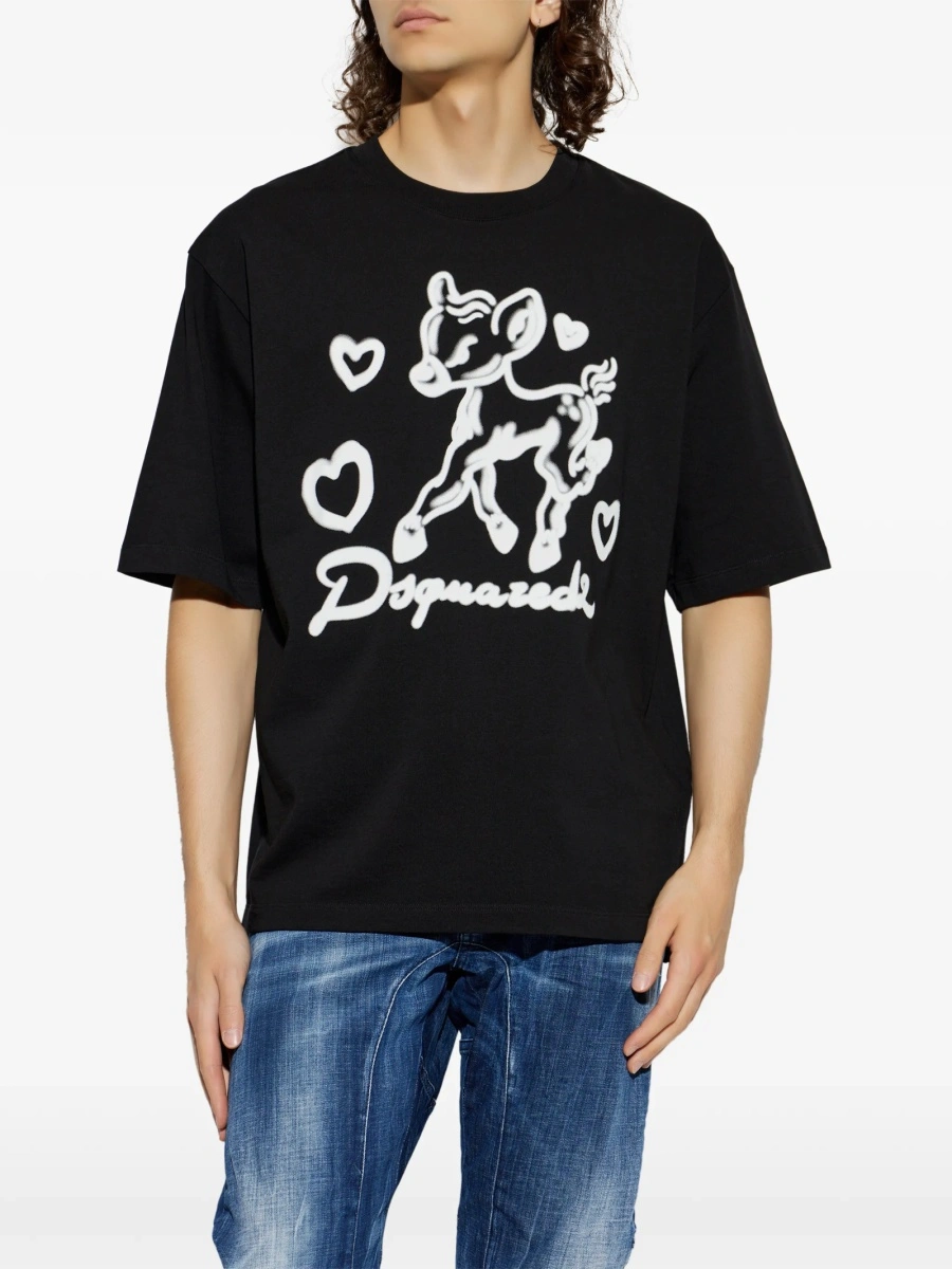 Tricou DSQUARED2 negru - Img 3