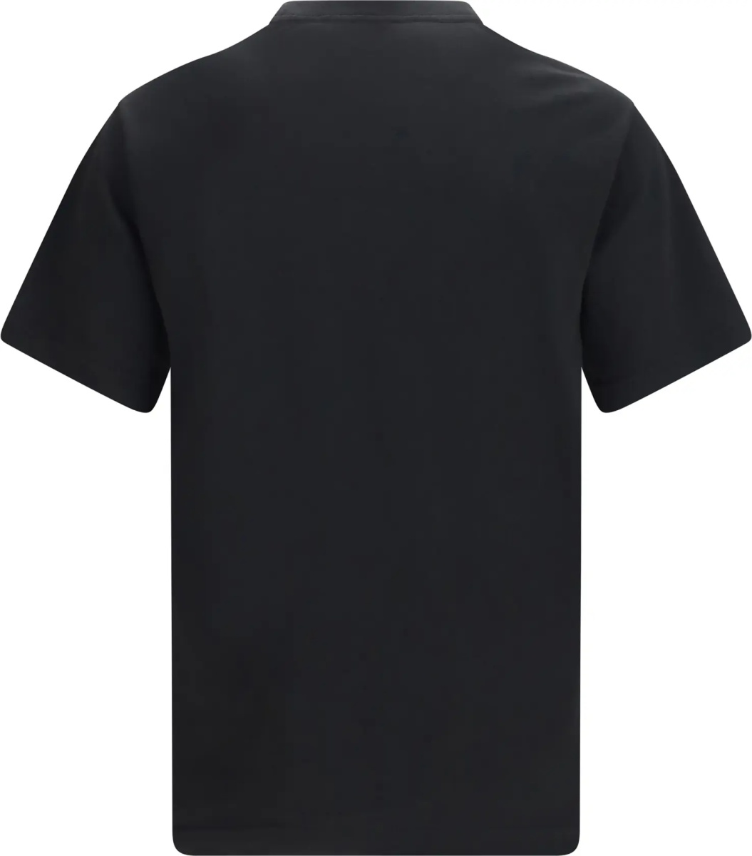 Tricou Embroidered signature cotton T-shirt - Img 2