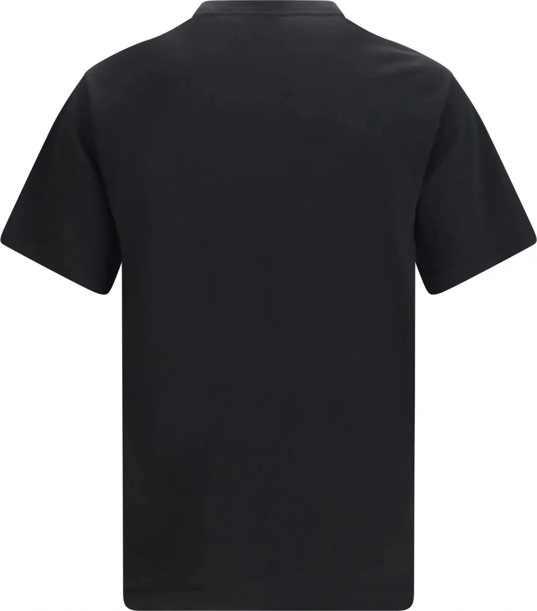 Tricou Embroidered signature cotton T-shirt - Img 2