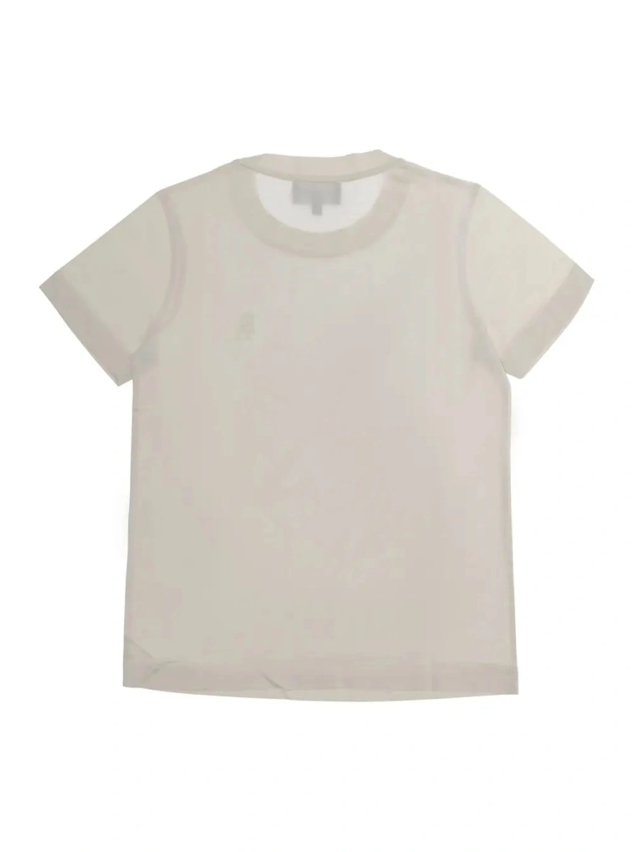 Tricou EMPORIO ARMANI KIDS alb din bumbac - Img 2