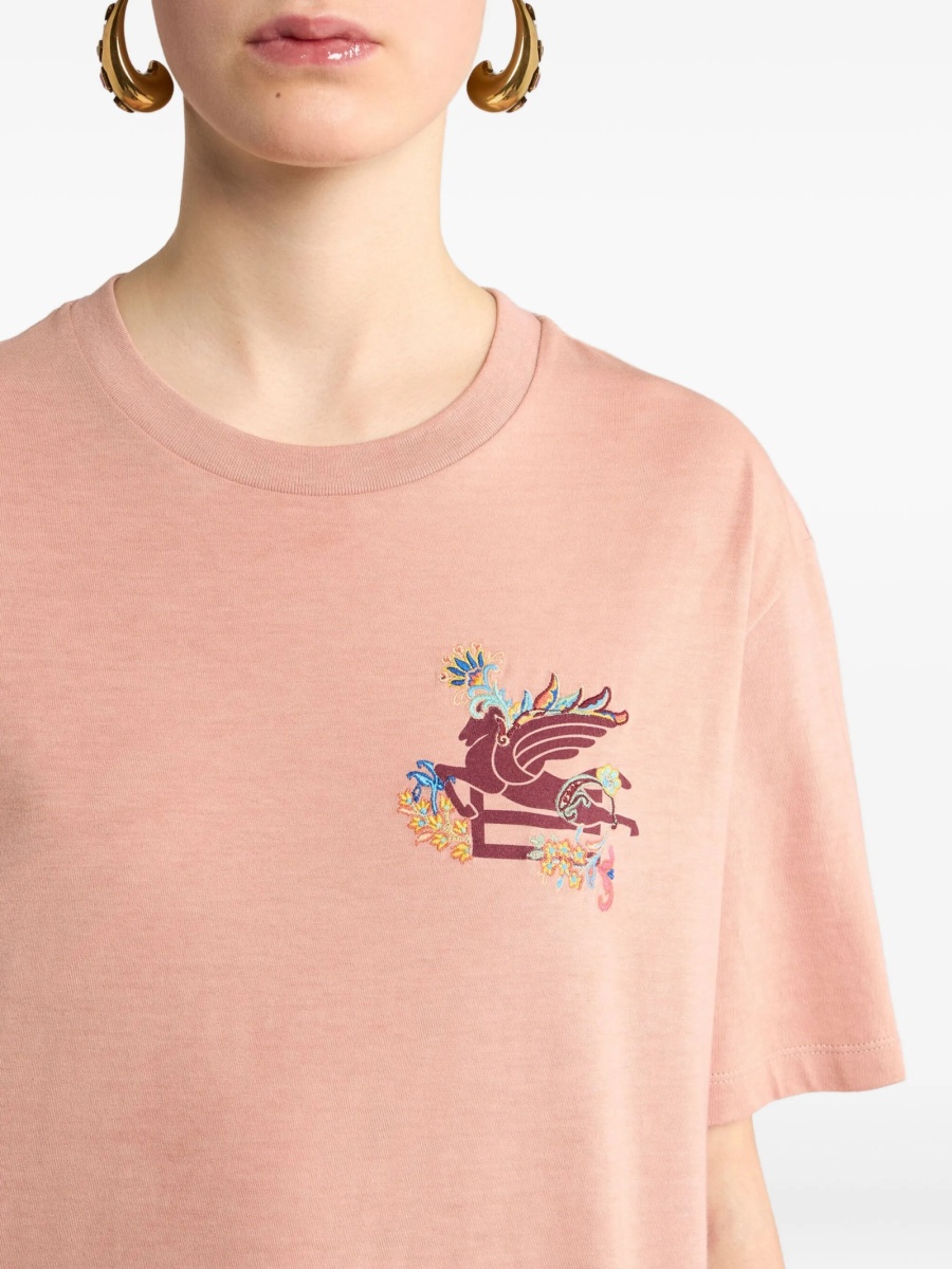 Tricou ETRO roz - Img 4