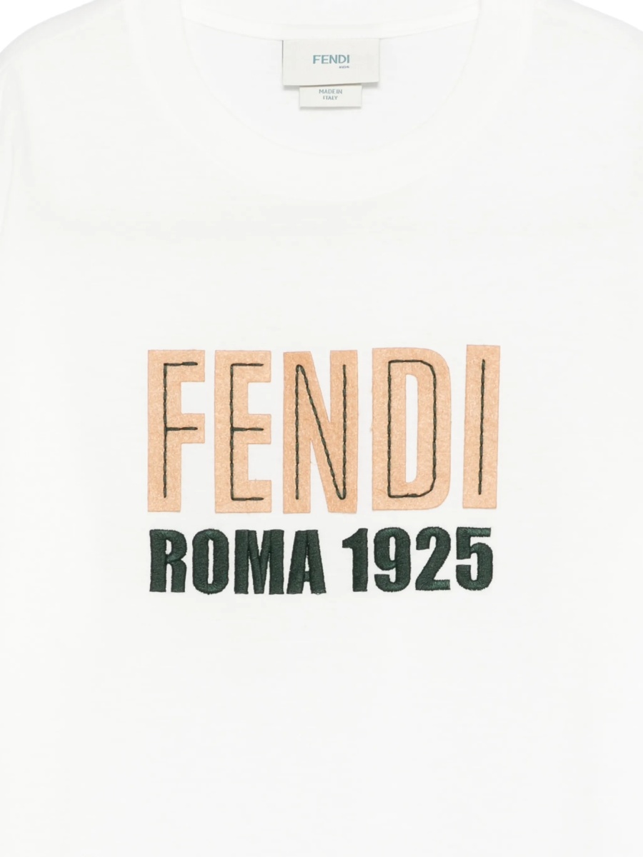 Tricou Fendi alb - Img 3