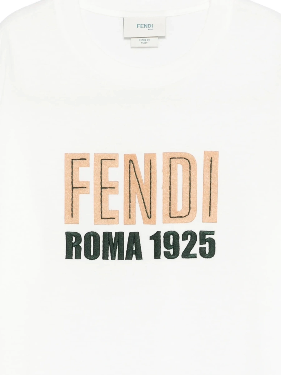 Tricou Fendi alb - Img 3