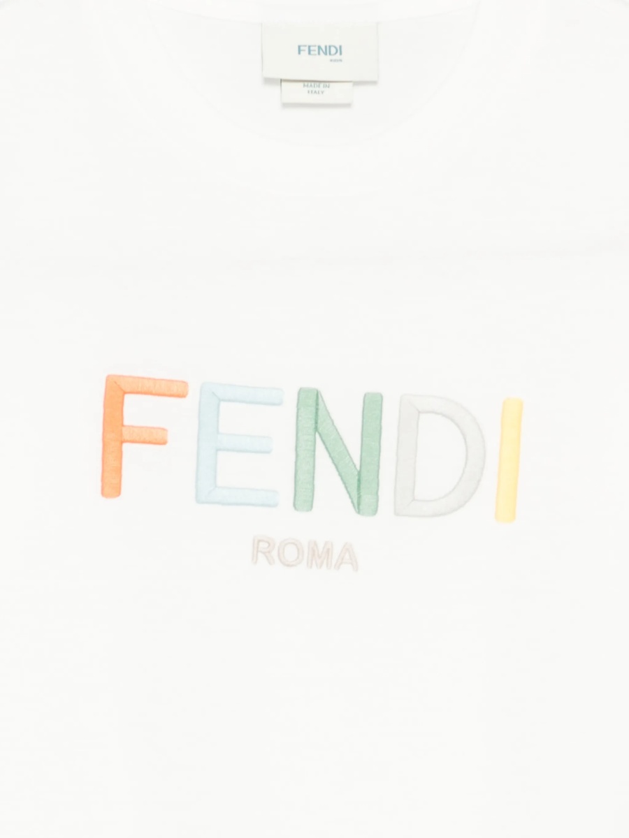 Tricou Fendi alb - Img 3