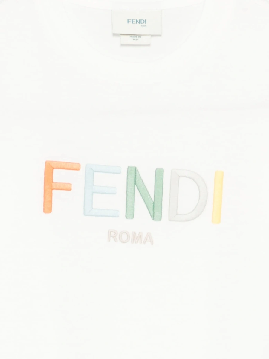 Tricou Fendi alb - Img 3