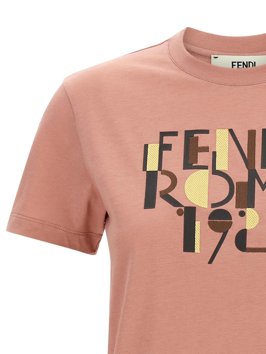 Tricou Fendi roz - Img 4