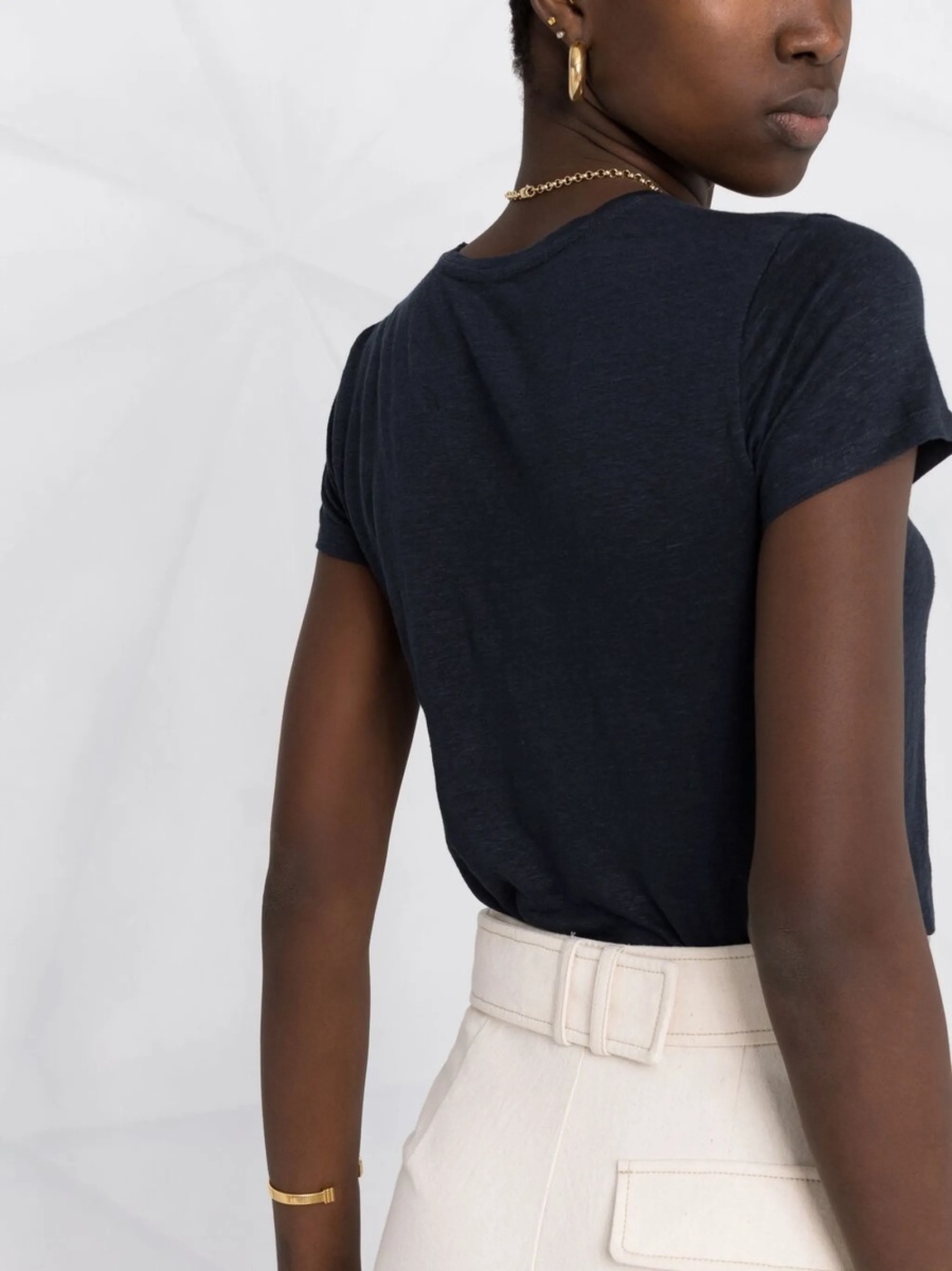 Tricou Filatures Du Lion albastru - Img 3