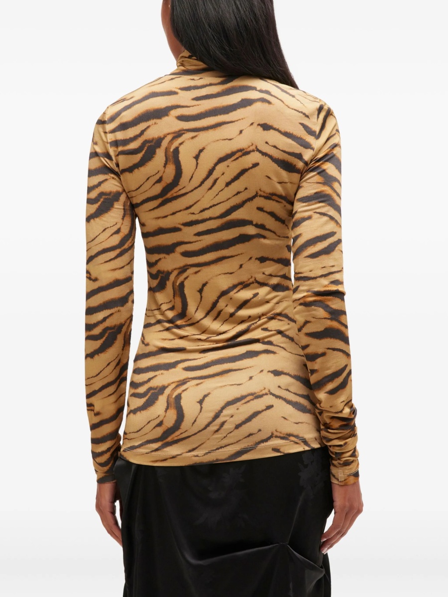Tricou Ganni neutru - Img 4