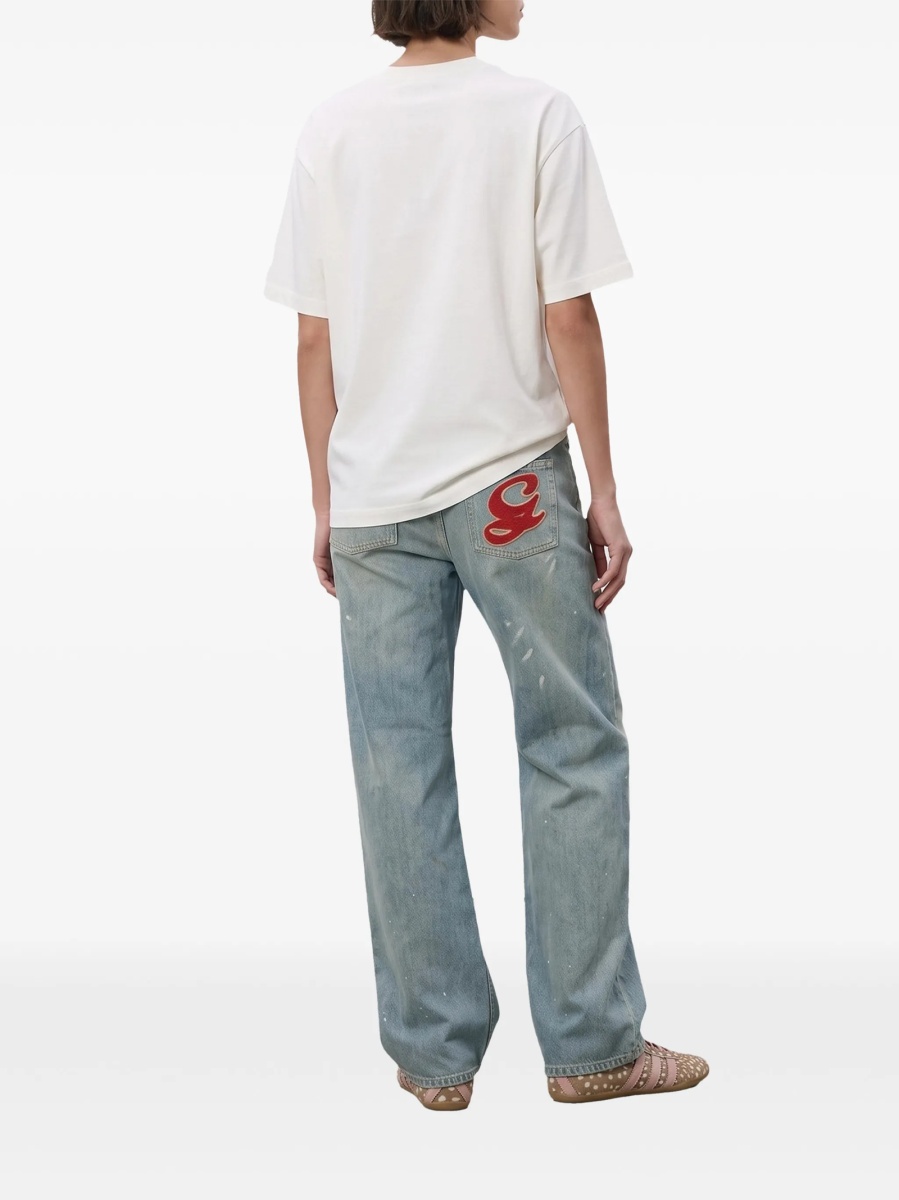Tricou Ganni neutru - Img 3