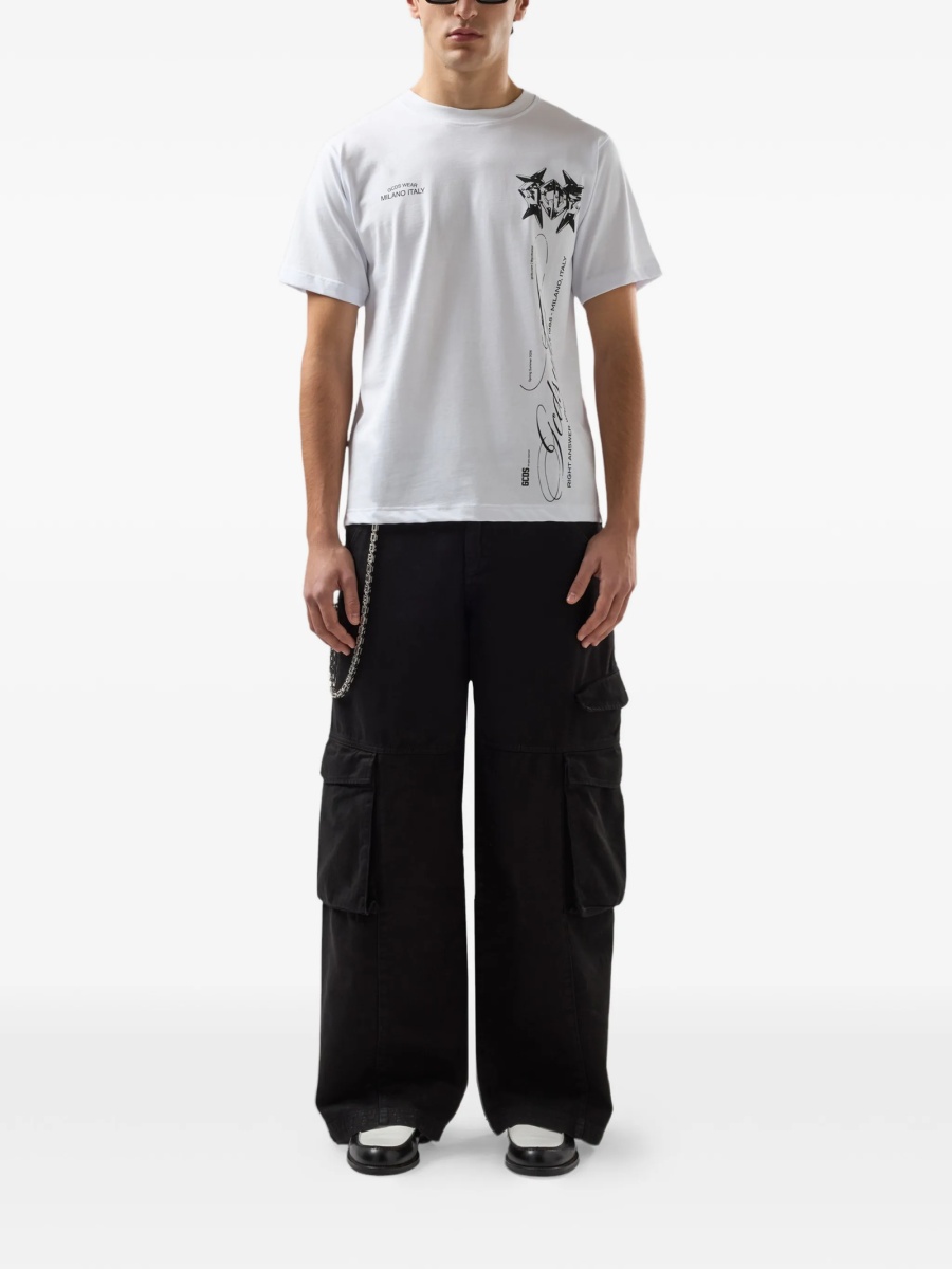 Tricou GCDS alb - Img 2