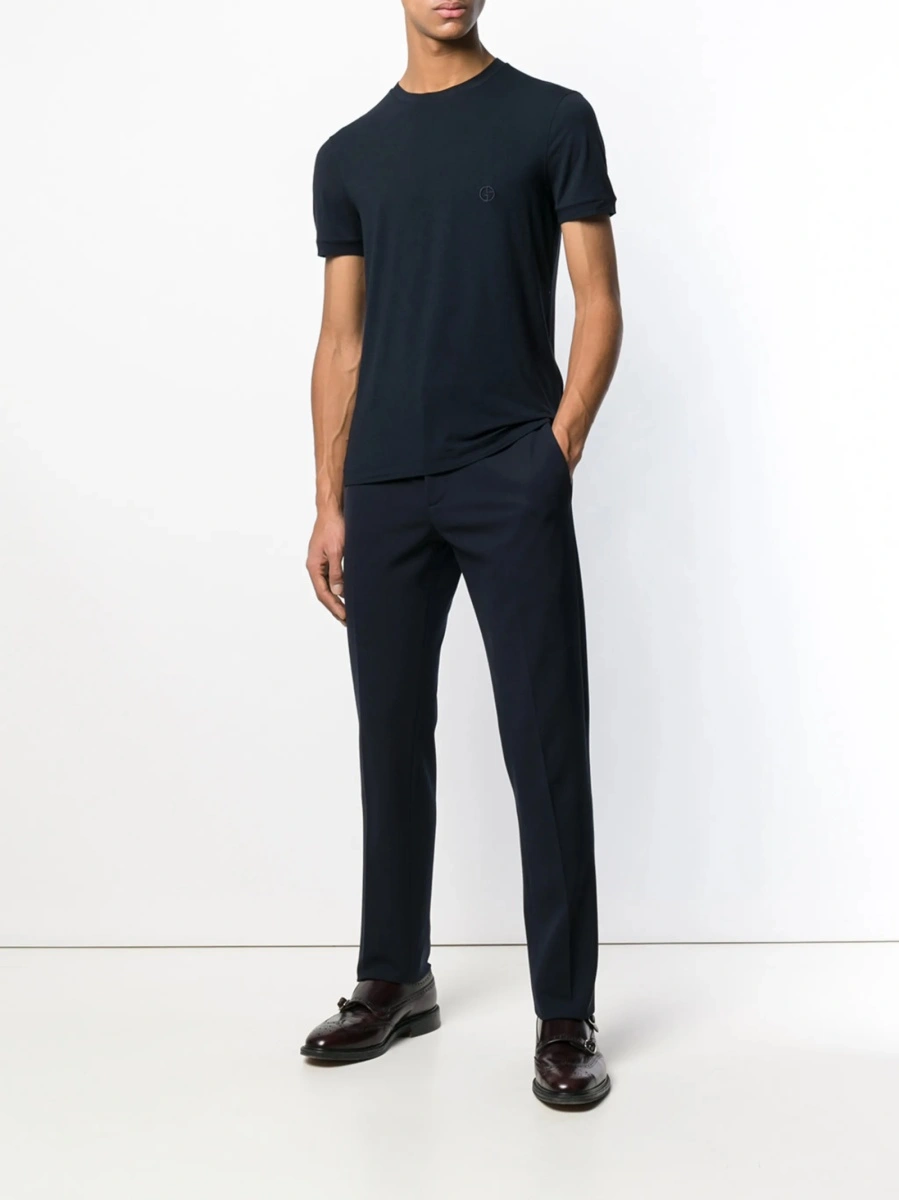 Tricou Giorgio Armani albastru - Img 2