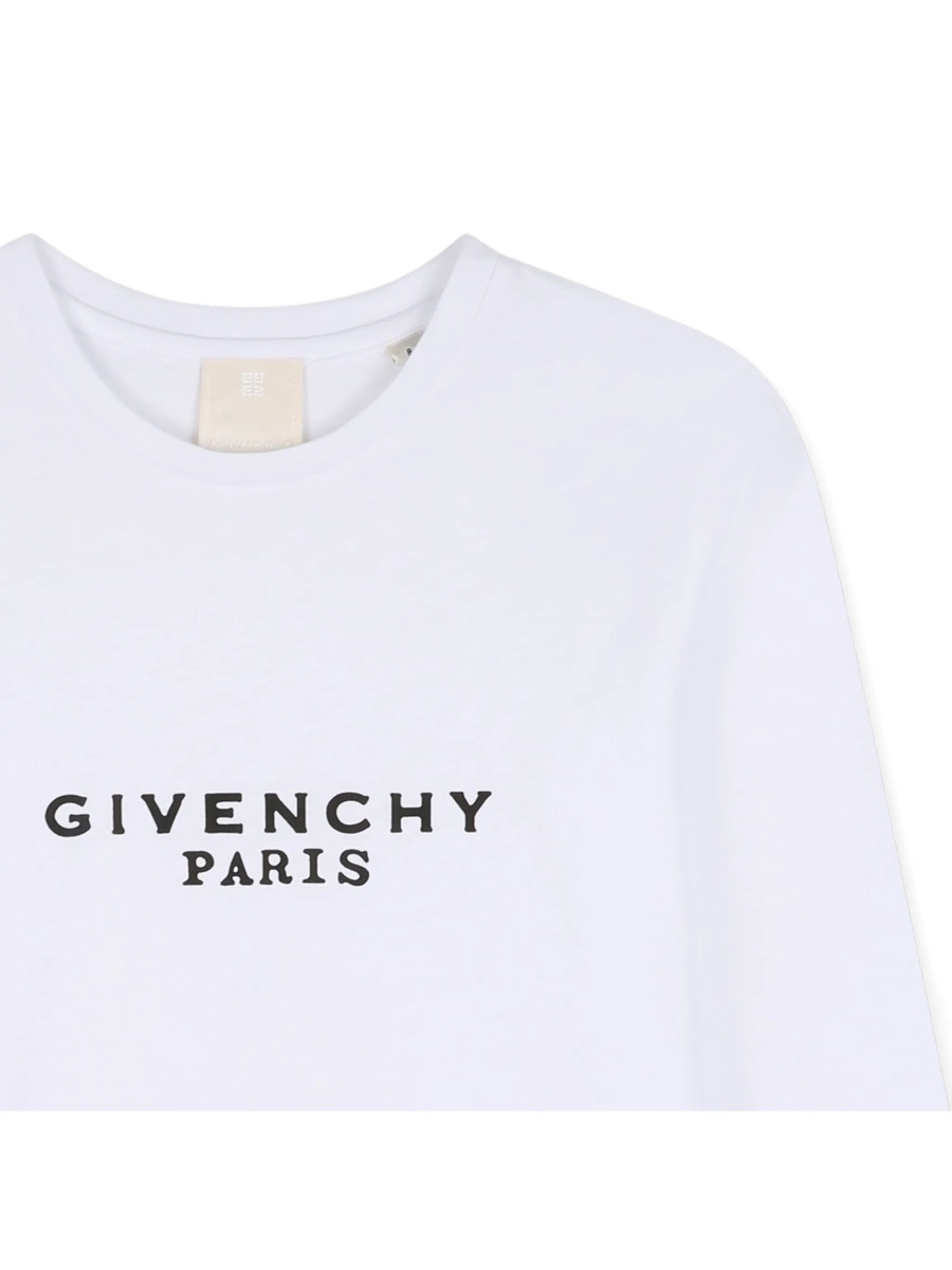 Tricou Givenchy alb din bumbac organic - Img 3