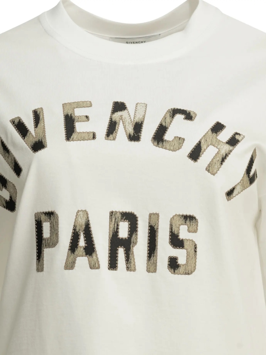 Tricou "Givenchy Paris" Crew-Neck T-Shirt - Img 3
