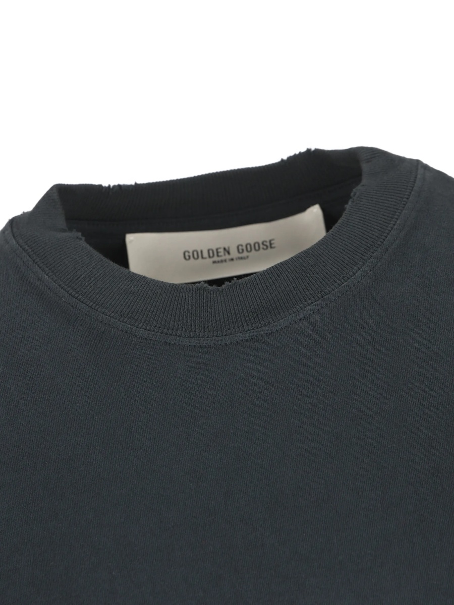 Tricou Golden Goose gri - Img 3