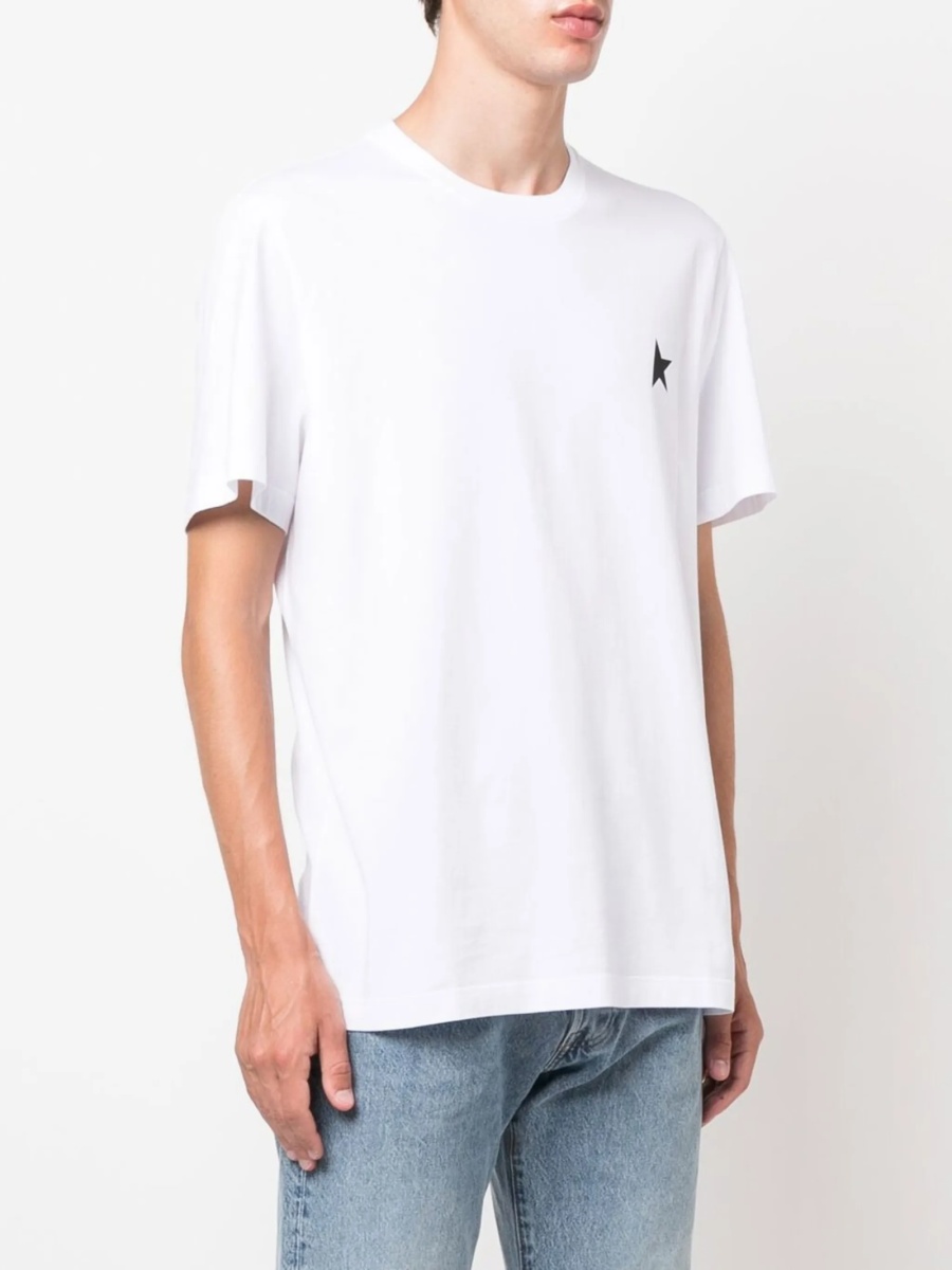 Tricou Golden Goose star alb - Img 3