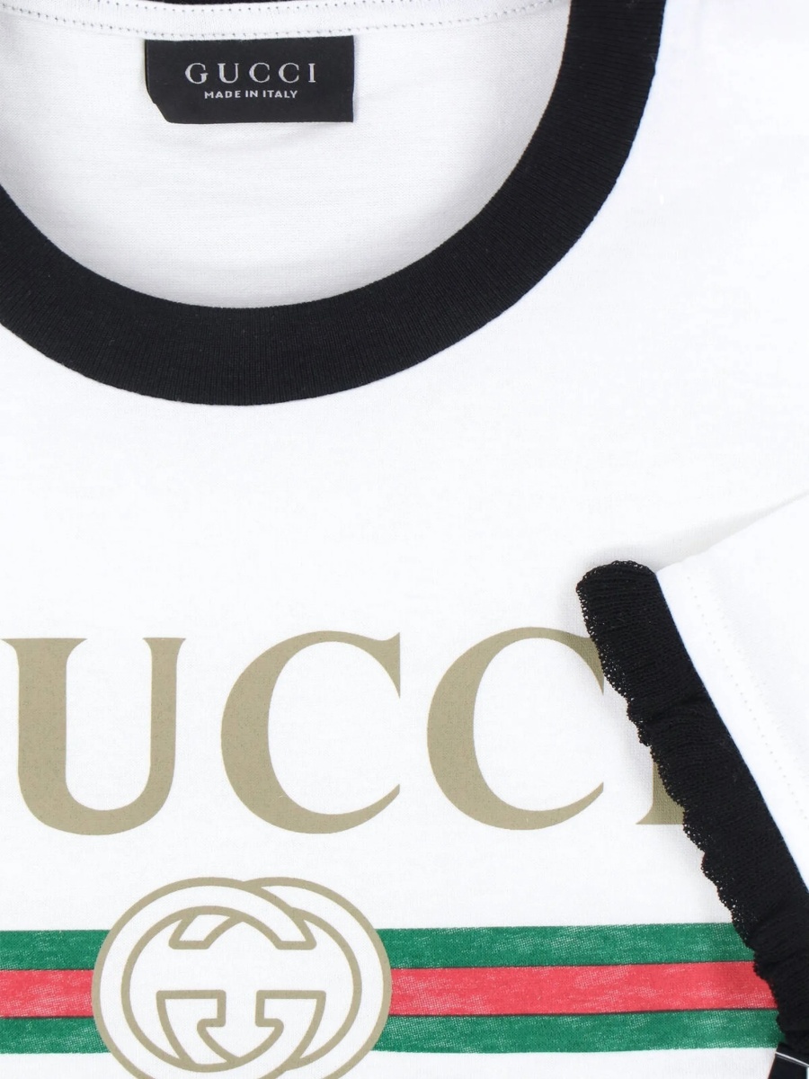 Tricou Gucci alb - Img 3