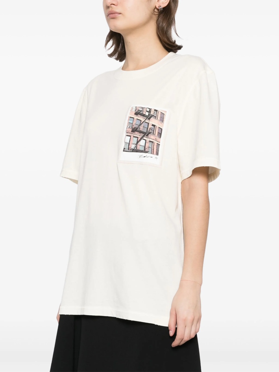 Tricou HELMUT LANG neutru - Img 3