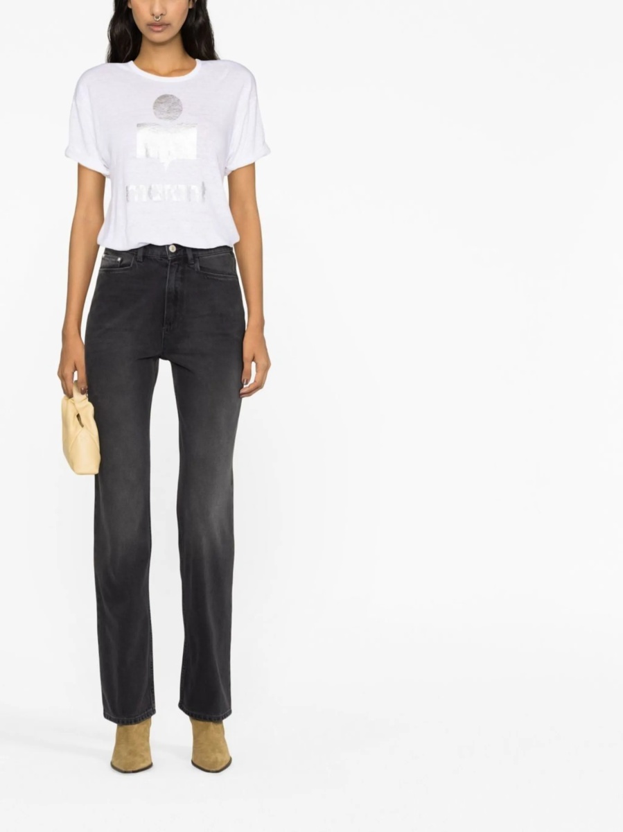Tricou ISABEL MARANT ETOILE alb - Img 2