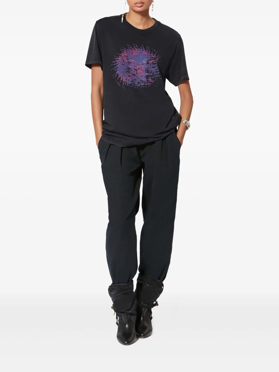 Tricou ISABEL MARANT ETOILE negru - Img 2