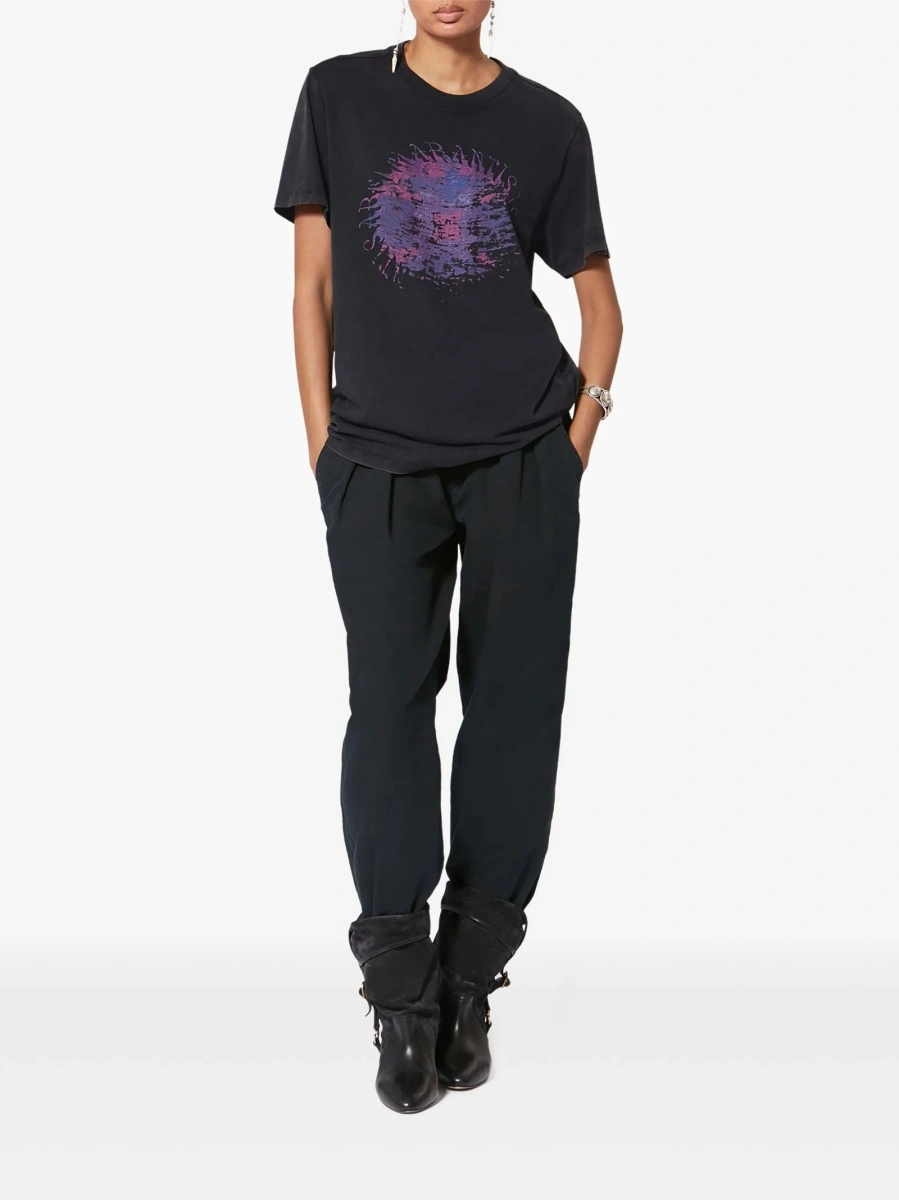 Tricou ISABEL MARANT ETOILE negru - Img 2