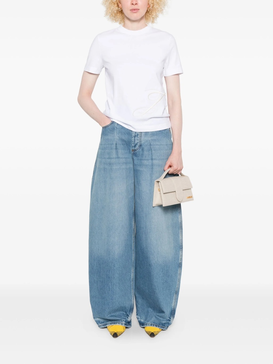 Tricou JACQUEMUS alb - Img 2