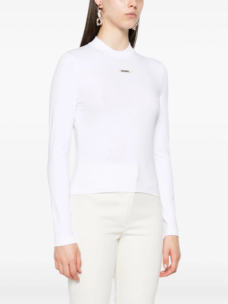 Tricou JACQUEMUS alb - Img 3