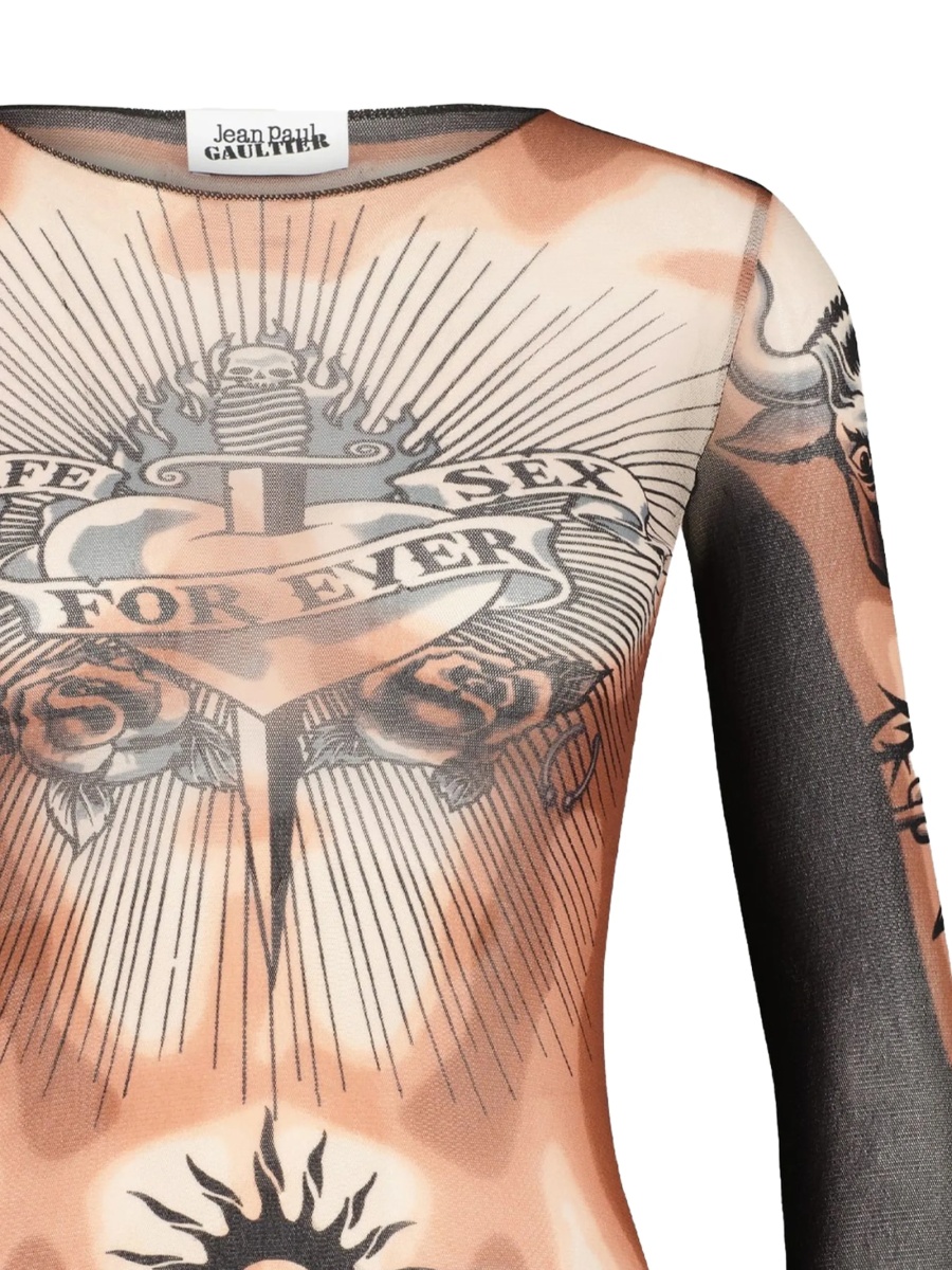 Tricou Jean Paul Gaultier negru - Img 2