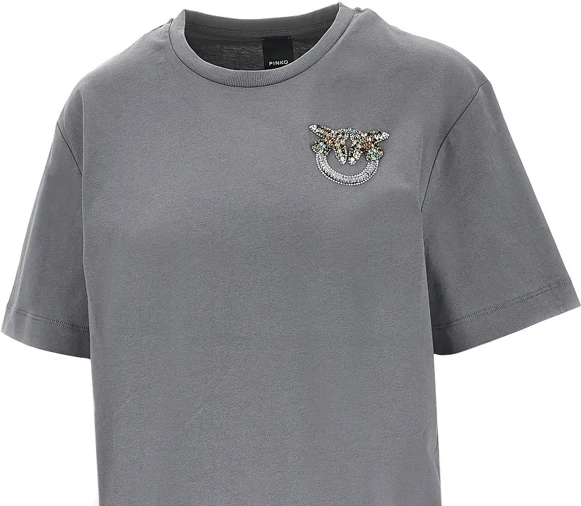 Tricou Jewelled logo embroidery T-shirt - Img 2