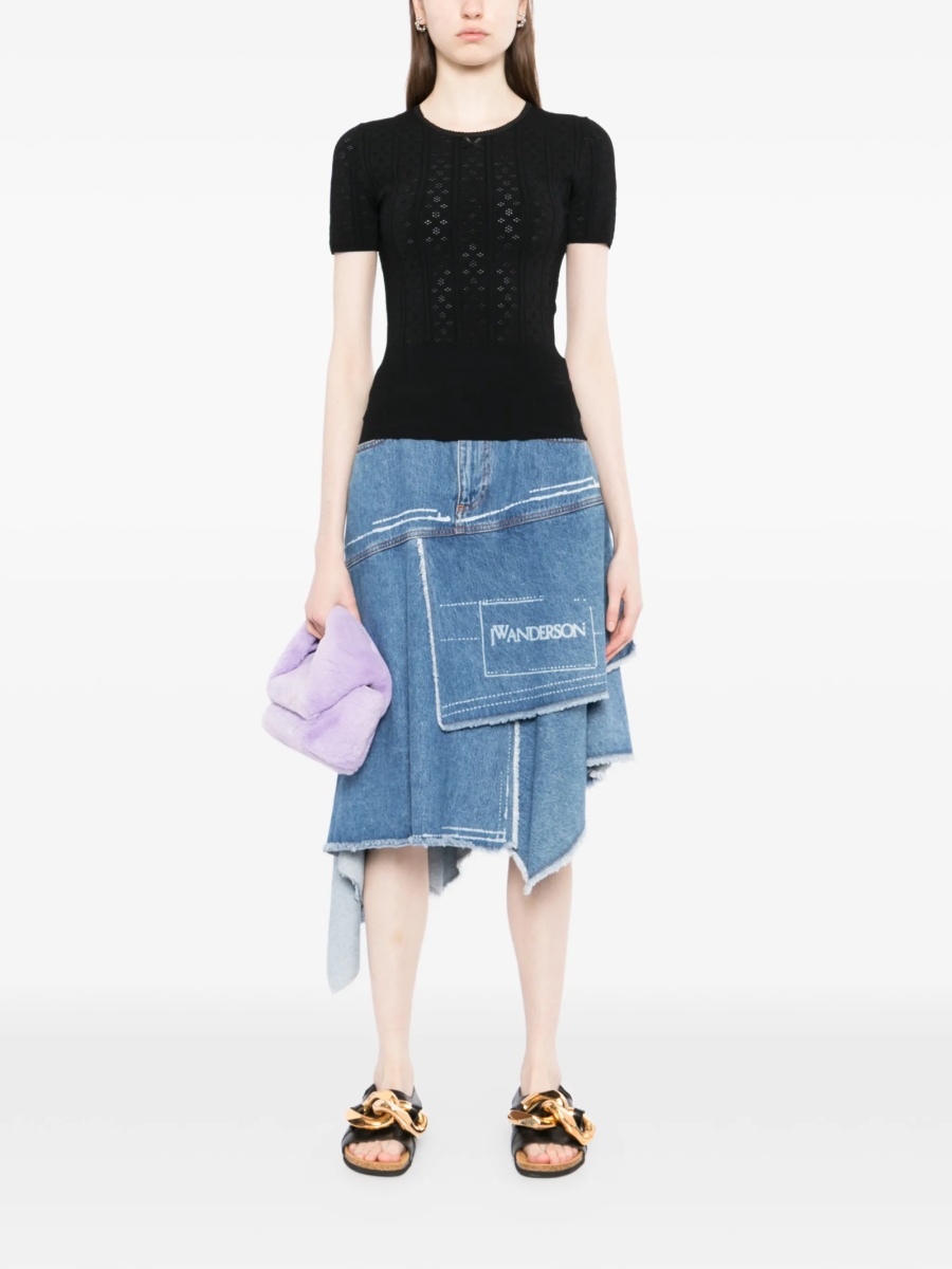 Tricou JW Anderson negru - Img 2
