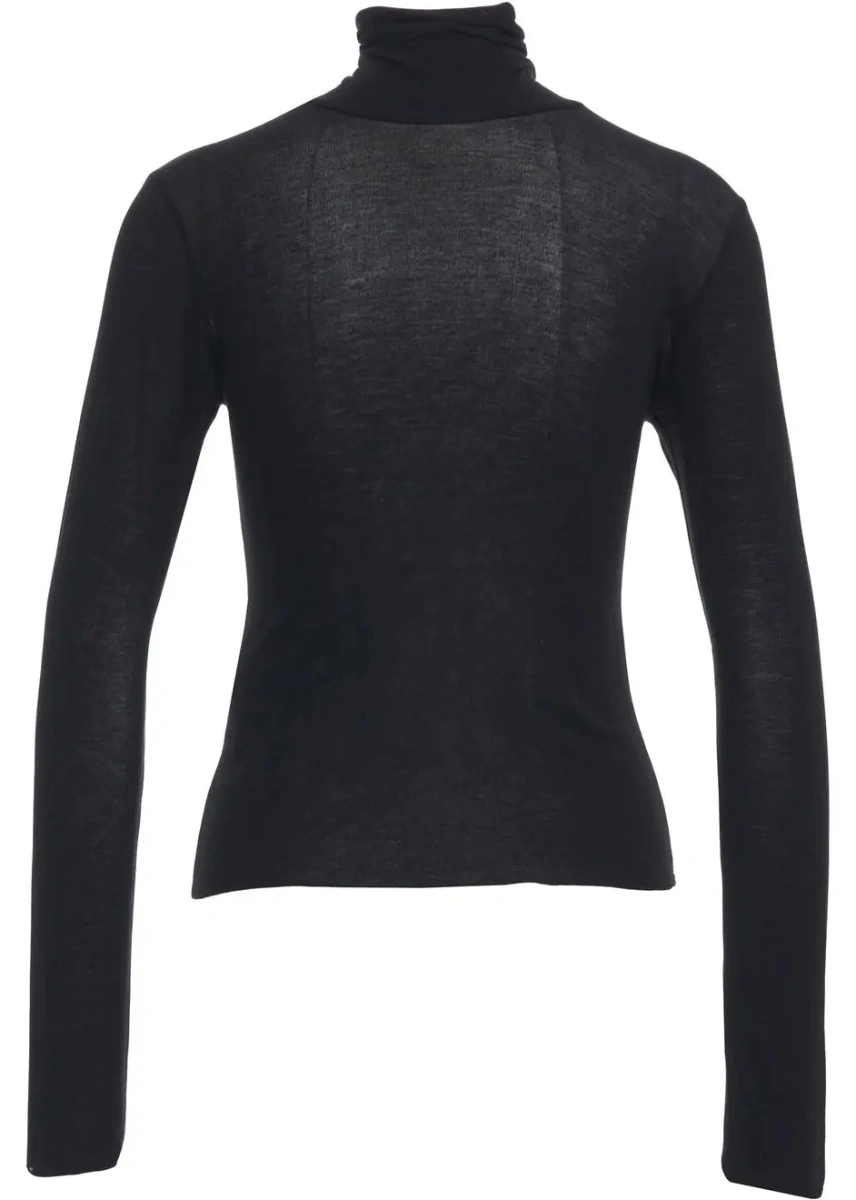 Tricou Kaos negru din casmir - Img 3