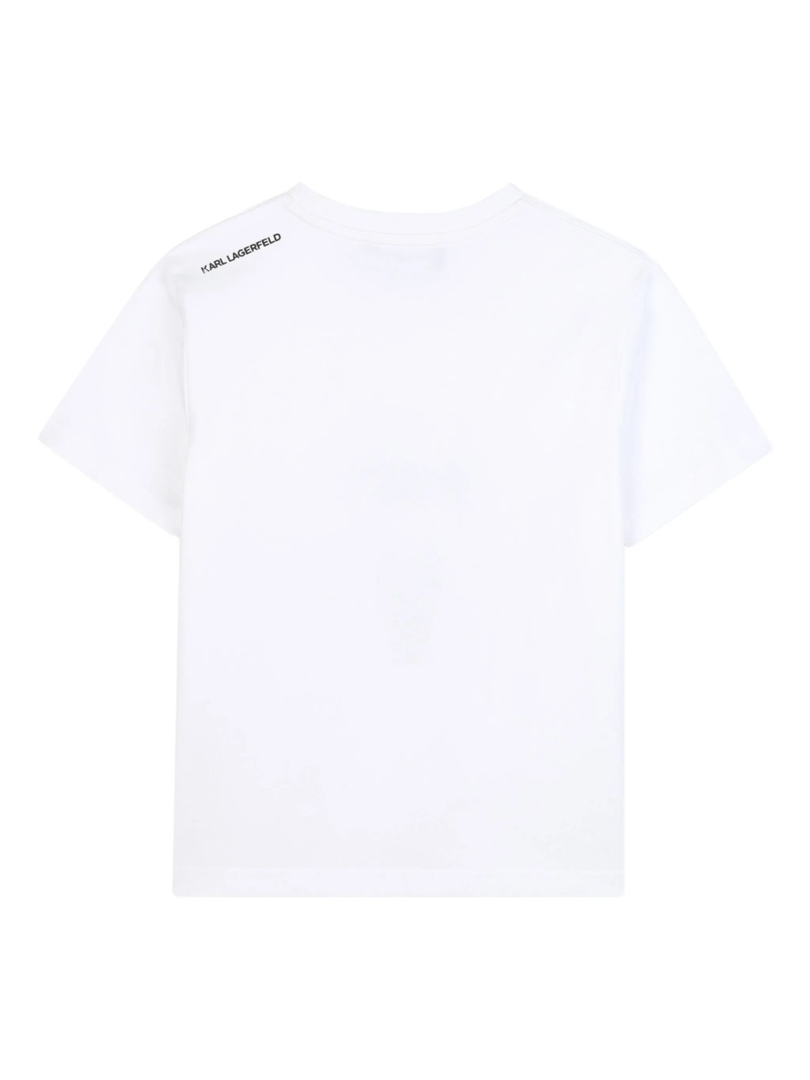 Tricou Karl Lagerfeld alb - Img 2