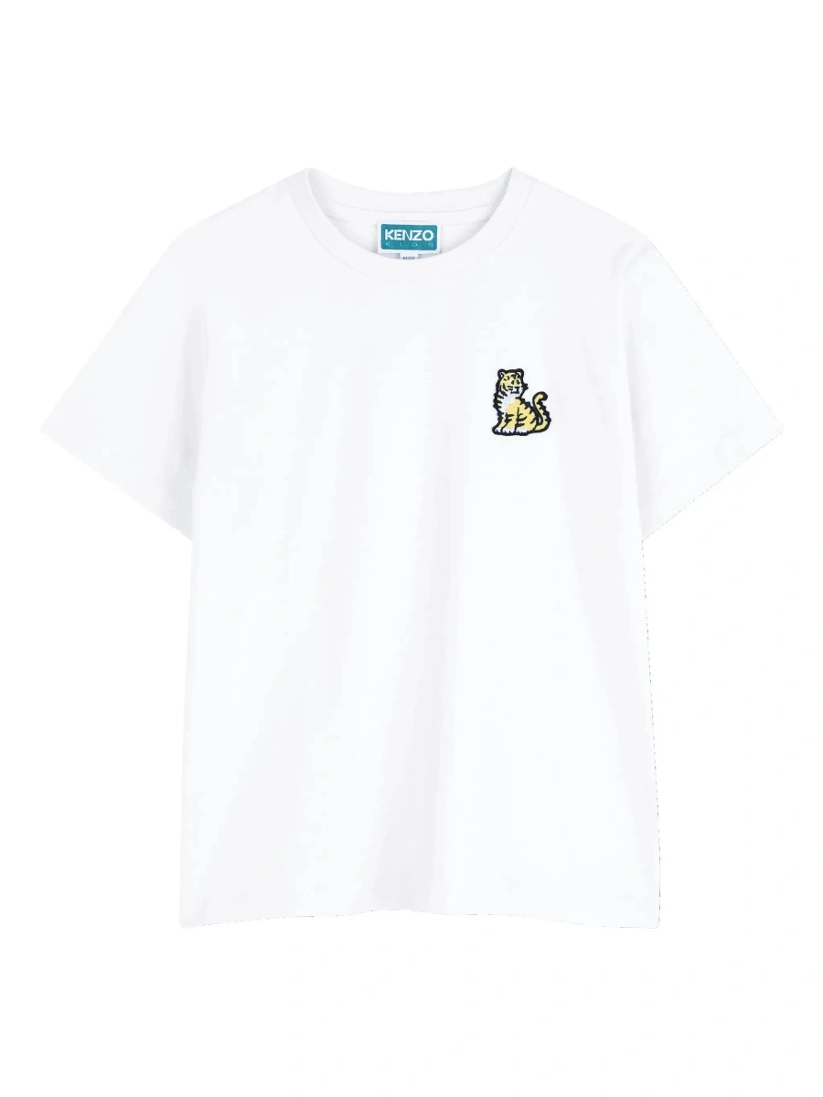 Tricou Kenzo alb din bumbac - Img 6