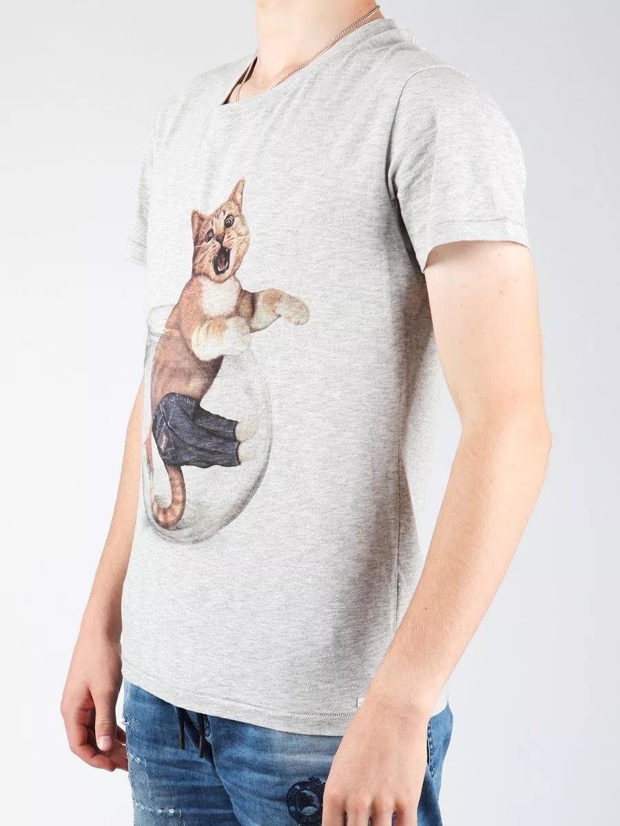 Tricou Light Grey Mel W7940IS03 - Img 3