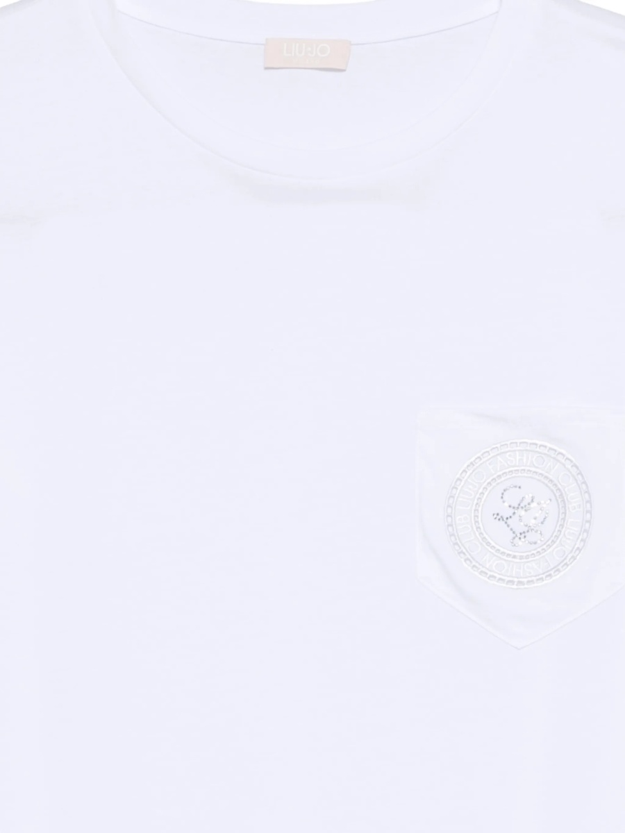 Tricou Liu Jo White alb - Img 3