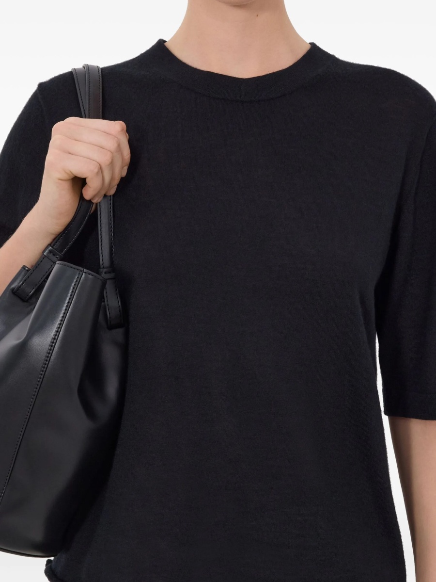 Tricou LOULOU DE SAISON negru - Img 5