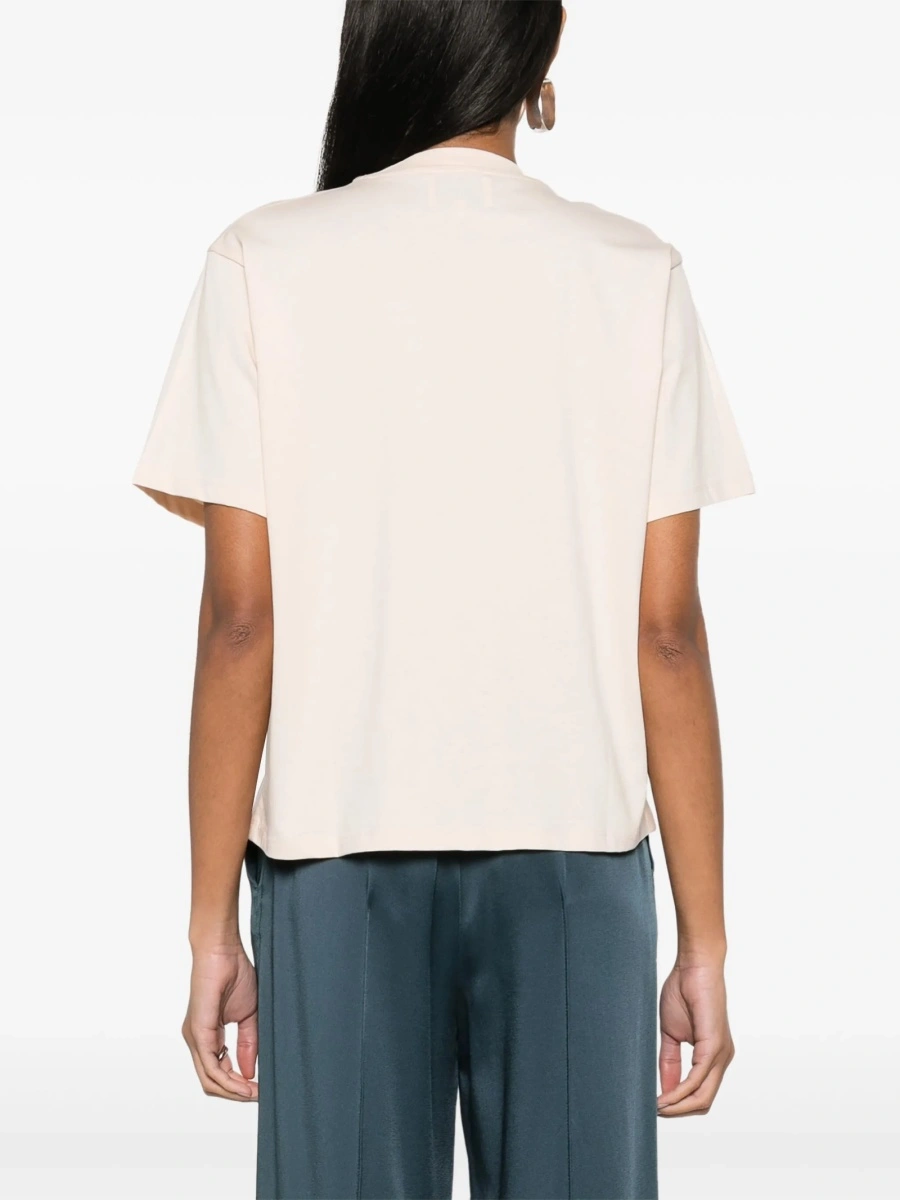 Tricou LOULOU DE SAISON roz - Img 4
