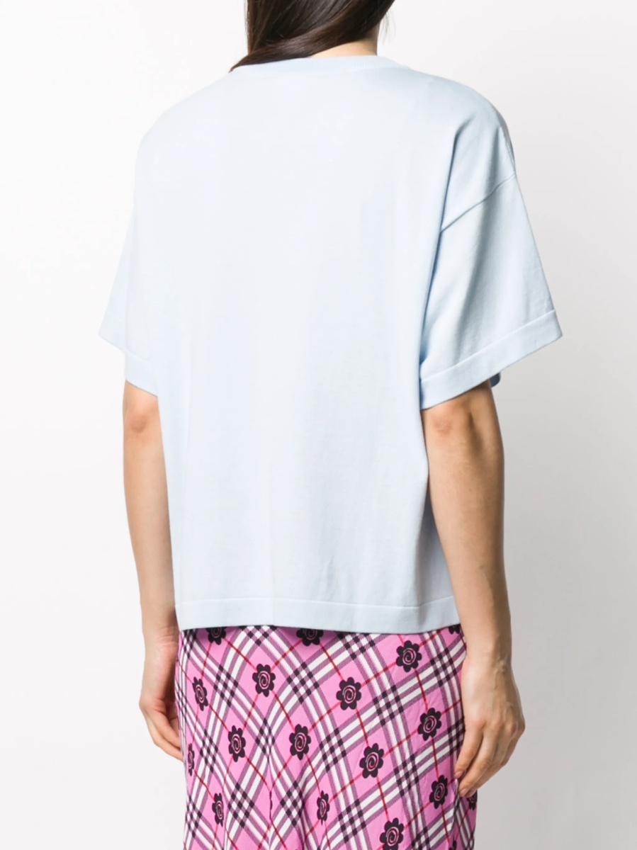 Tricou LOVE Moschino albastru - Img 4