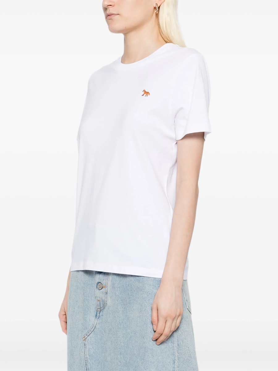 Tricou MAISON KITSUNÉ alb - Img 3