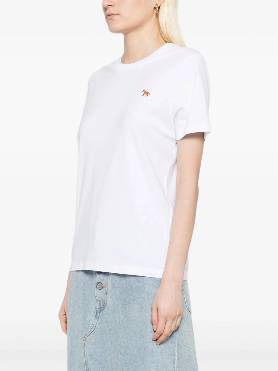 Tricou MAISON KITSUNÉ alb - Img 3