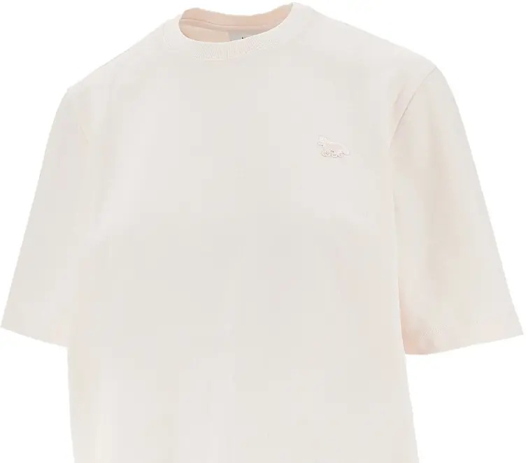 Tricou MAISON KITSUNÉ 'Baby Fox' patch Comfort Fit T-shirt - Img 2