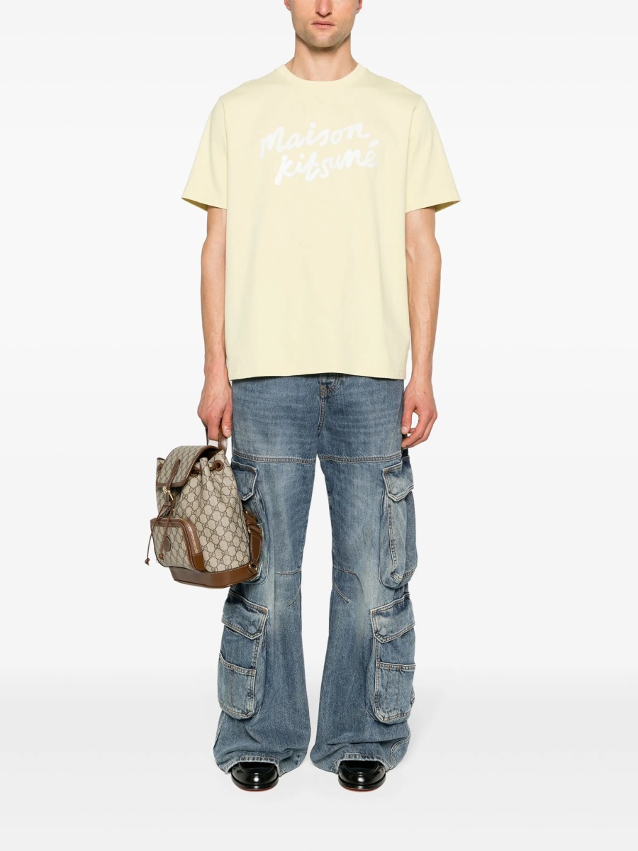 Tricou MAISON KITSUNÉ galben - Img 2