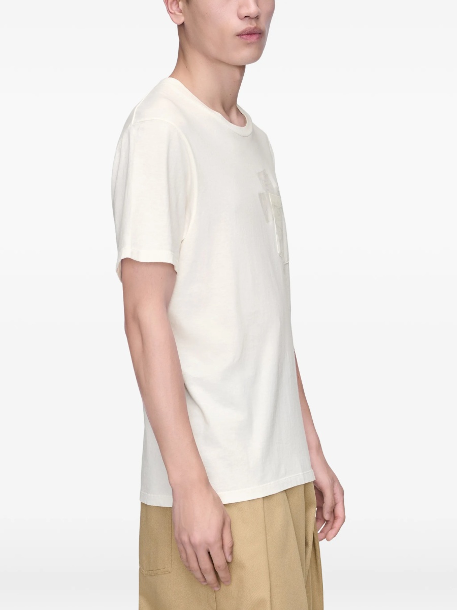 Tricou Maison Margiela alb - Img 4