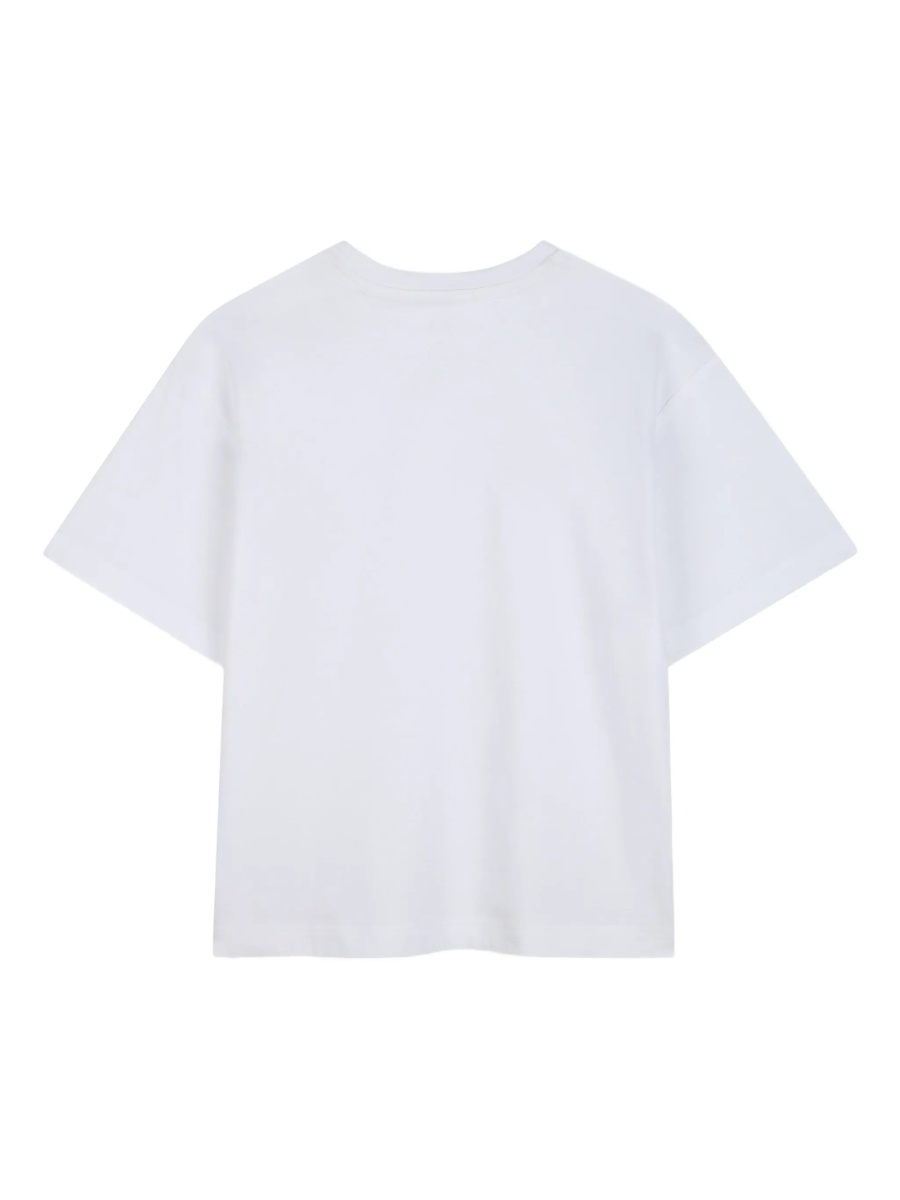 Tricou Marc Jacobs alb din bumbac organic - Img 2