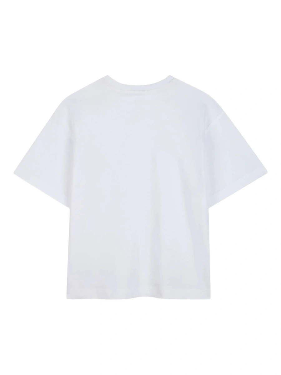 Tricou Marc Jacobs alb din bumbac organic - Img 2