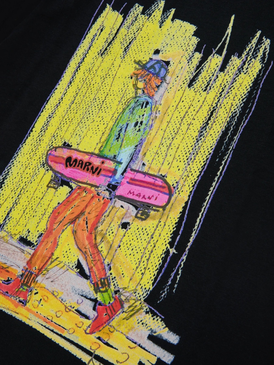 Tricou Marni negru - Img 4